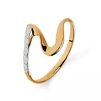 Кольцо из красного золота Линии Любви