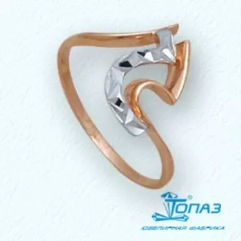 Кольцо из красного золота Линии Любви