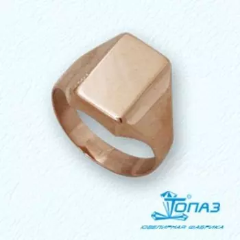 Кольцо из красного золота Линии Любви