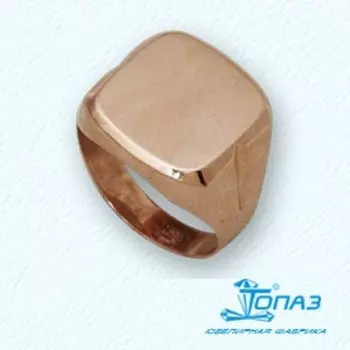 Кольцо из красного золота Линии Любви