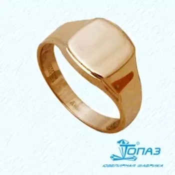 Кольцо из красного золота Линии Любви