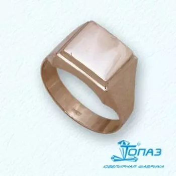 Кольцо из красного золота Линии Любви