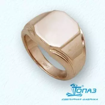 Кольцо из красного золота Линии Любви