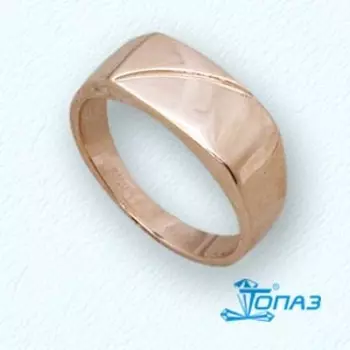 Кольцо из красного золота Линии Любви