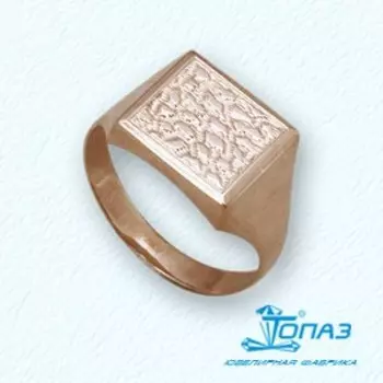 Кольцо из красного золота Линии Любви