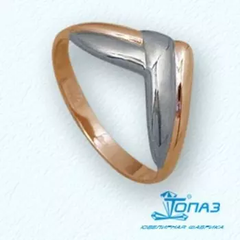 Кольцо из красного золота Линии Любви