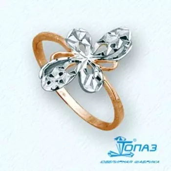 Кольцо из красного золота Линии Любви