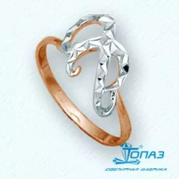 Кольцо из красного золота Линии Любви