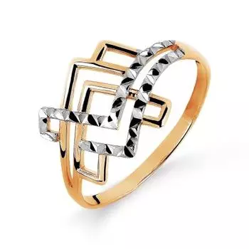 Кольцо из красного золота Линии Любви