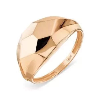 Кольцо из красного золота Линии Любви