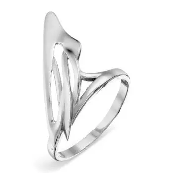 Кольцо из серебра Линии Любви