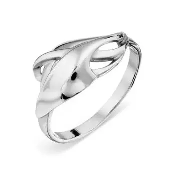 Кольцо из серебра Линии Любви