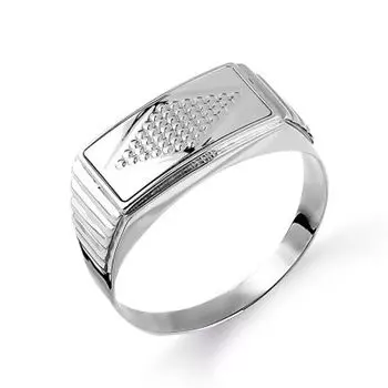 Кольцо из серебра Линии Любви