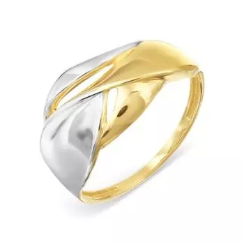 Кольцо из желтого золота Линии Любви