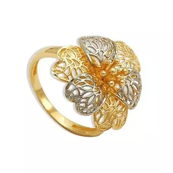 Кольцо из желтого золота Линии Любви