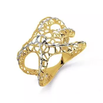 Кольцо из желтого золота Линии Любви