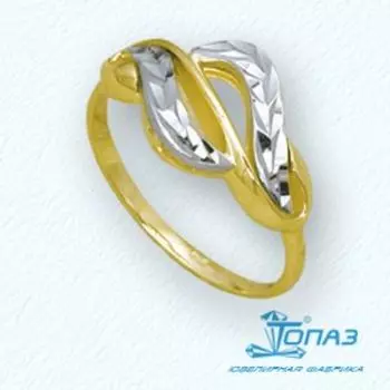 Кольцо из желтого золота Линии Любви