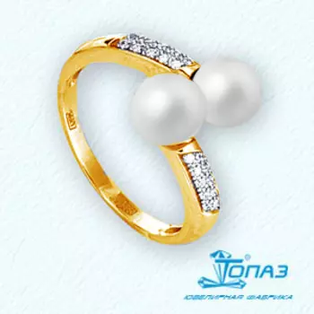 Кольцо из желтого золота Линии Любви