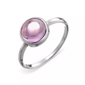 Кольцо с аметистом Линии Любви