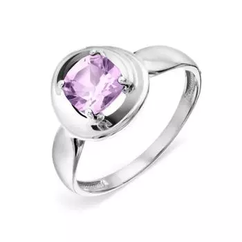 Кольцо с аметистом Линии Любви