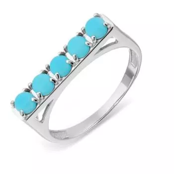 Кольцо с бирюзой Линии Любви