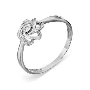 Кольцо с бриллиантами Линии Любви