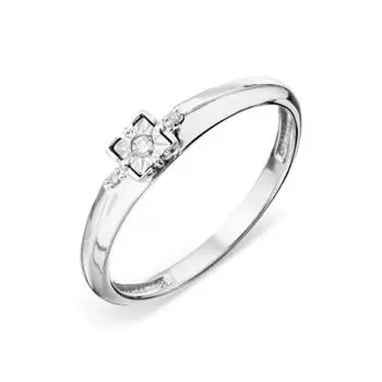 Кольцо с бриллиантами Линии Любви