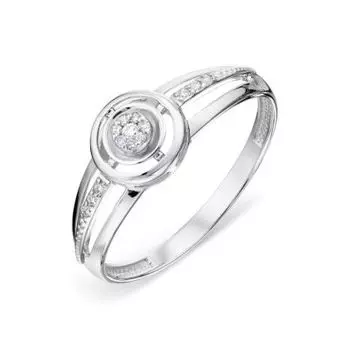 Кольцо с бриллиантами Линии Любви