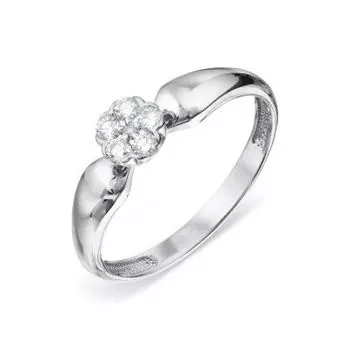 Кольцо с бриллиантами Линии Любви