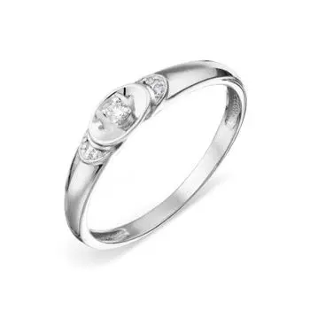 Кольцо с бриллиантами Линии Любви