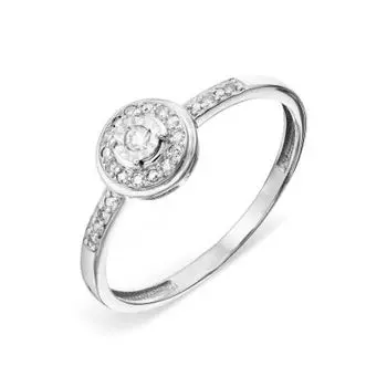 Кольцо с бриллиантами Линии Любви