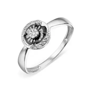 Кольцо с бриллиантами Линии Любви