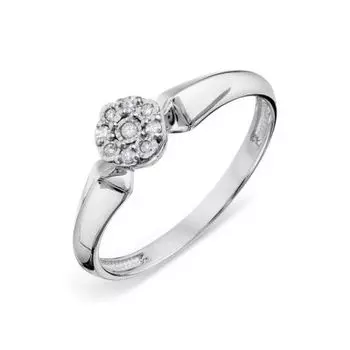 Кольцо с бриллиантами Линии Любви