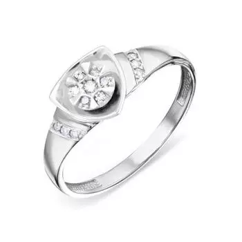 Кольцо с бриллиантами Линии Любви