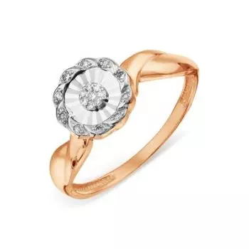 Кольцо с бриллиантами Линии Любви