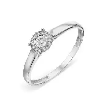 Кольцо с бриллиантами Линии Любви