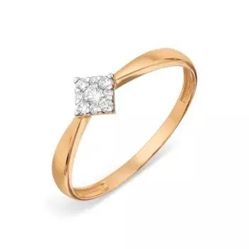 Кольцо с бриллиантами Линии Любви