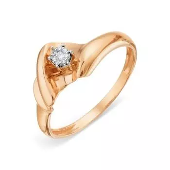 Кольцо с бриллиантами Линии Любви