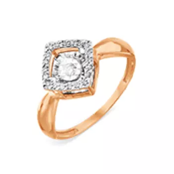 Кольцо с бриллиантами Линии Любви