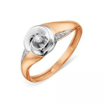 Кольцо с бриллиантами Линии Любви