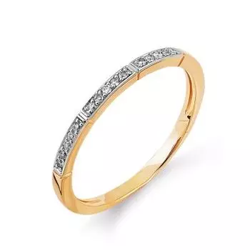 Кольцо с бриллиантами Линии Любви