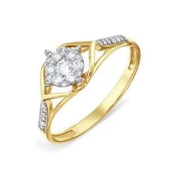 Кольцо с бриллиантами Линии Любви