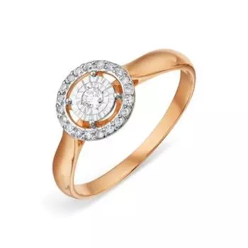 Кольцо с бриллиантами Линии Любви