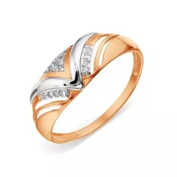 Кольцо с бриллиантами Линии Любви