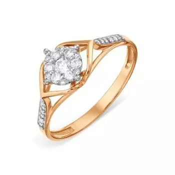 Кольцо с бриллиантами Линии Любви