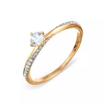 Кольцо с бриллиантами Линии Любви