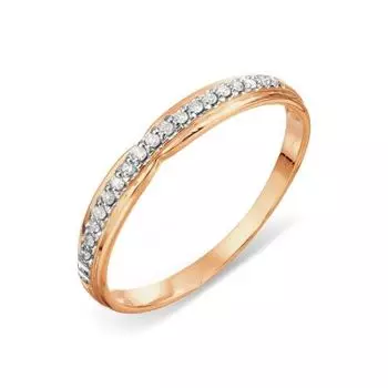 Кольцо с бриллиантами Линии Любви