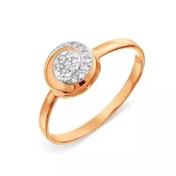 Кольцо с бриллиантами Линии Любви