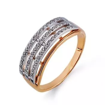 Кольцо с бриллиантами Линии Любви