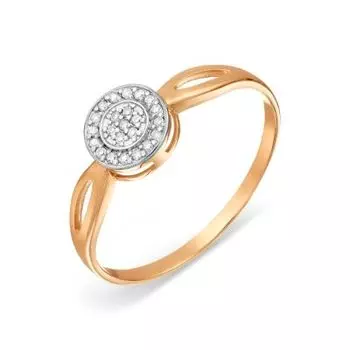 Кольцо с бриллиантами Линии Любви